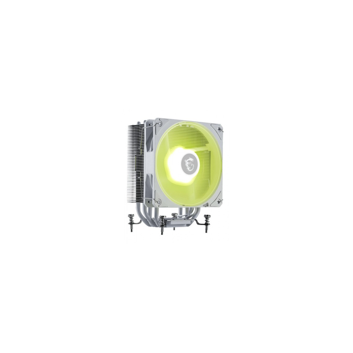 VENTILADOR CPU MSI MAG COREFROZR AA13 WHITE AIRELGA 1700 1851AM5 AM4120X120X252100RPM3011DBAARGB GEN1CYCLOBLADRE DESIGN