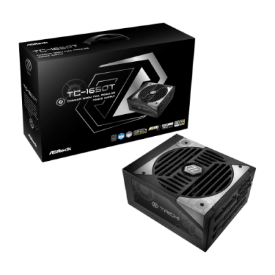 Asrock Taichi TC 1650T unidad de fuente de alimentacion 1650 W 204 pin ATX ATX Negro