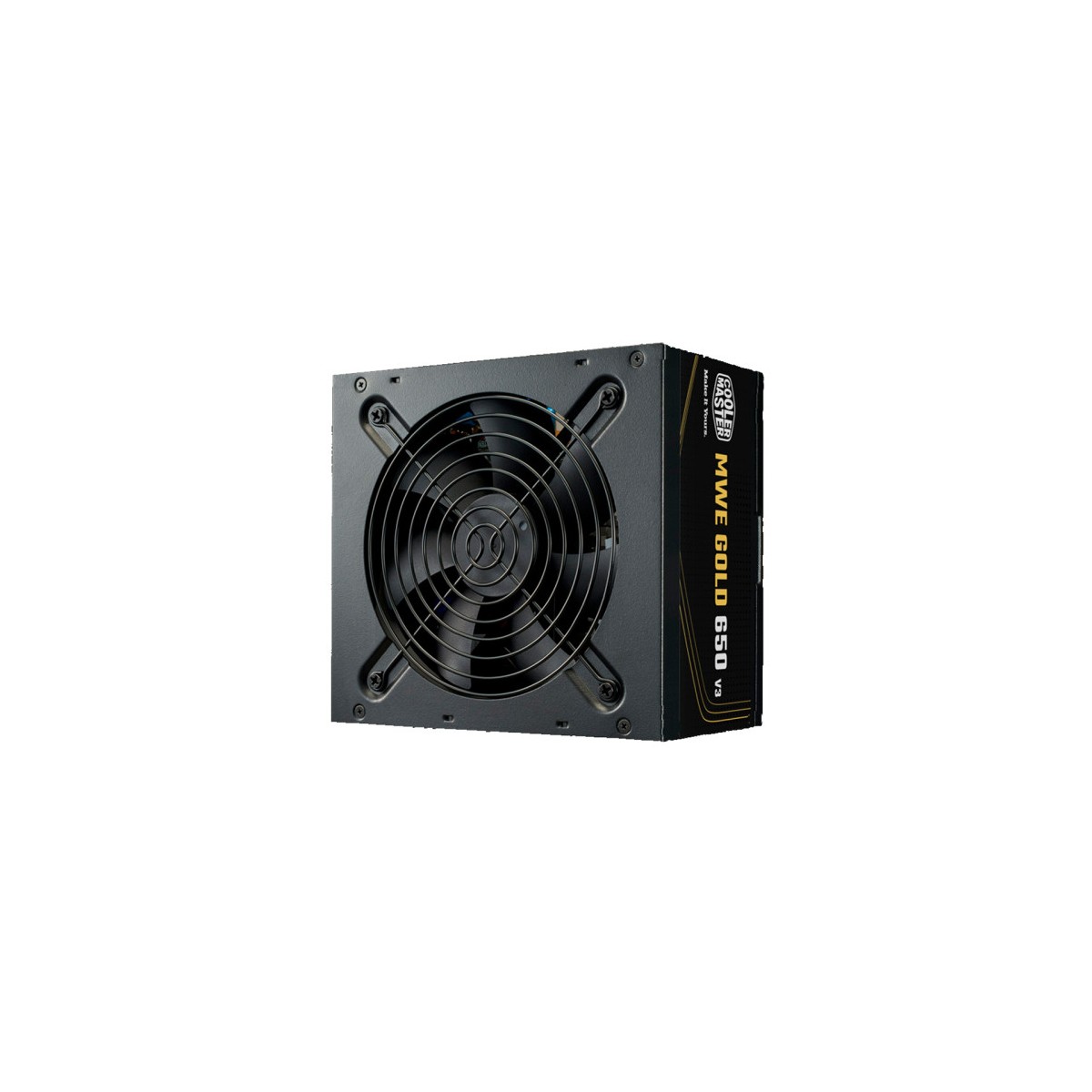 FUENTE ALIMENTACION COOLER MASTER MWE GOLD 650 V3 650W ATX 31 NON MODULLAR MPE 6502 ACAAG 3BEU