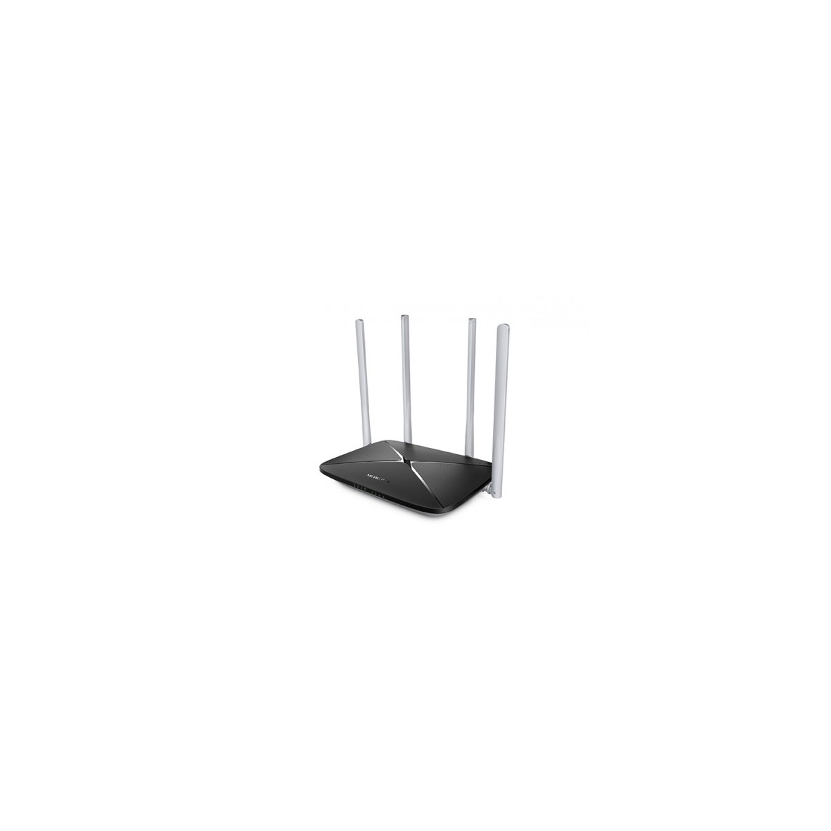 Mercusys AC12 router inalambrico Ethernet rapido Doble banda 24 GHz 5 GHz Negro