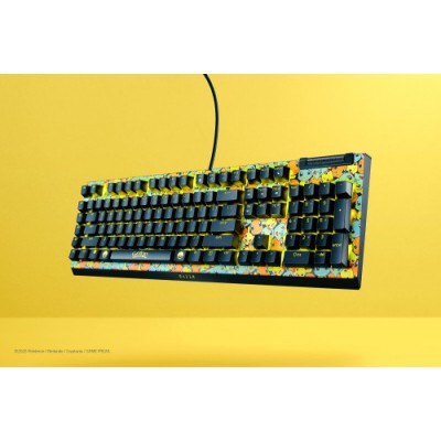 TECLADO RAZER BLACKWIDOW V4 X GREEN SWITCH POKEMON KANTO STARTERS US LAYOUT RZ03 04704200 R3M1
