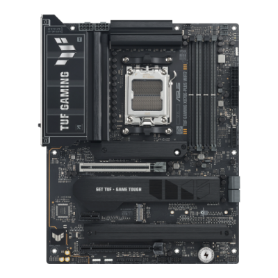 PLACA ASUS TUF GAMING X870E PLUS WIFI7AMDAM5X870E4DDR5256GB1HDMI2USB44SATA34M225GBLANWIFI7BT549USB32ATX