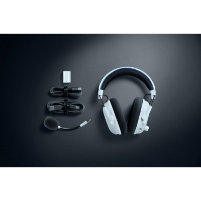 Razer BlackShark V3 Pro Auriculares Inalambrico y alambrico Diadema Juego USB tipo A Bluetooth Blanco