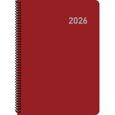 AGENDA 2026 PARIS D P 15x21 CON ESPIRAL COLORES SURTIDOS CATALAN INGRAF 356425