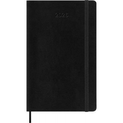 AGENDA 2026 TAPA BLANDA 12 MESES DIARIA L 13 X 21 CM NEGRA MOLESKINE DSB12DC3Y26 AGENDA 2026 TAPA BLANDA 12 MESES DIARIA L 13 X 21 CM NEGRA MOLESKINE DSB12DC3Y26