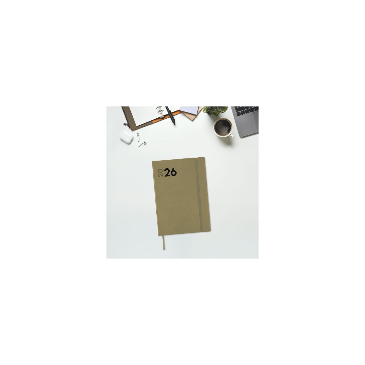 AGENDA 2026 DYNAMIC MARA Y10 140X204MM DIA PAGINA VERDE FINOCAM 621162026