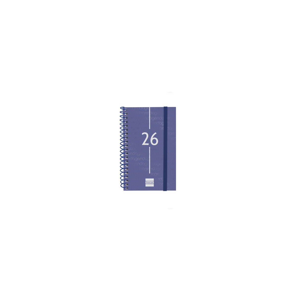 AGENDA 2026 BASIC YEAR E3 79X127MM SEMANA VISTA HORIZONTAL AZUL FINOCAM 741421026