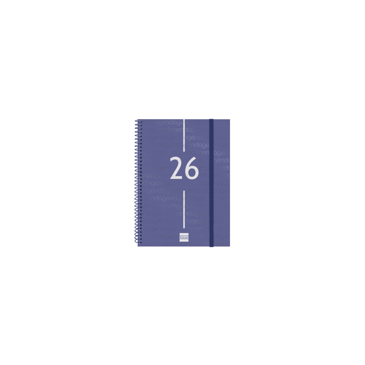 AGENDA 2026 BASIC YEAR E10 155X212MM SEMANA VISTA HORIZONTAL AZUL FINOCAM 741451026