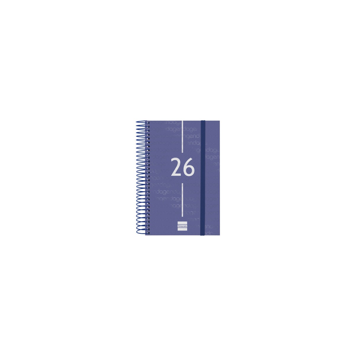 AGENDA 2026 BASIC YEAR E5 117X181MM DIA PAGINA AZUL FINOCAM 741091026