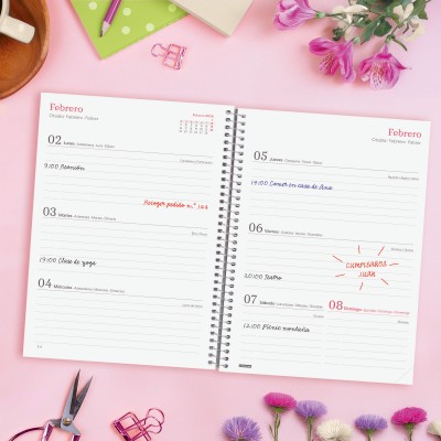 AGENDA 2026 TRENDY DESIGN E10 155X212MM SEMANA VISTA HORIZONTAL IMPOSIBLE FINOCAM 742232526