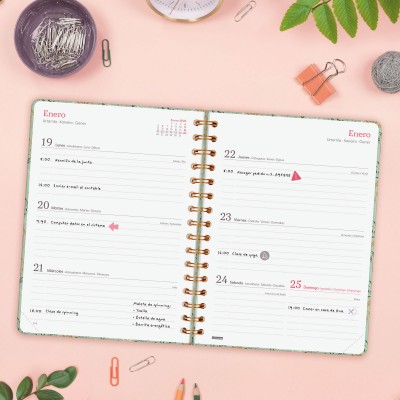 AGENDA 2026 YOU E10 155X212MM SEMANA VISTA HORIZONTAL TRIGO FINOCAM 760043026