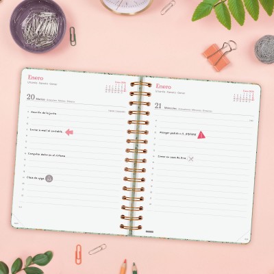 AGENDA 2026 YOU E10 155X212MM DIA PAGINA TRIGO FINOCAM 760063026