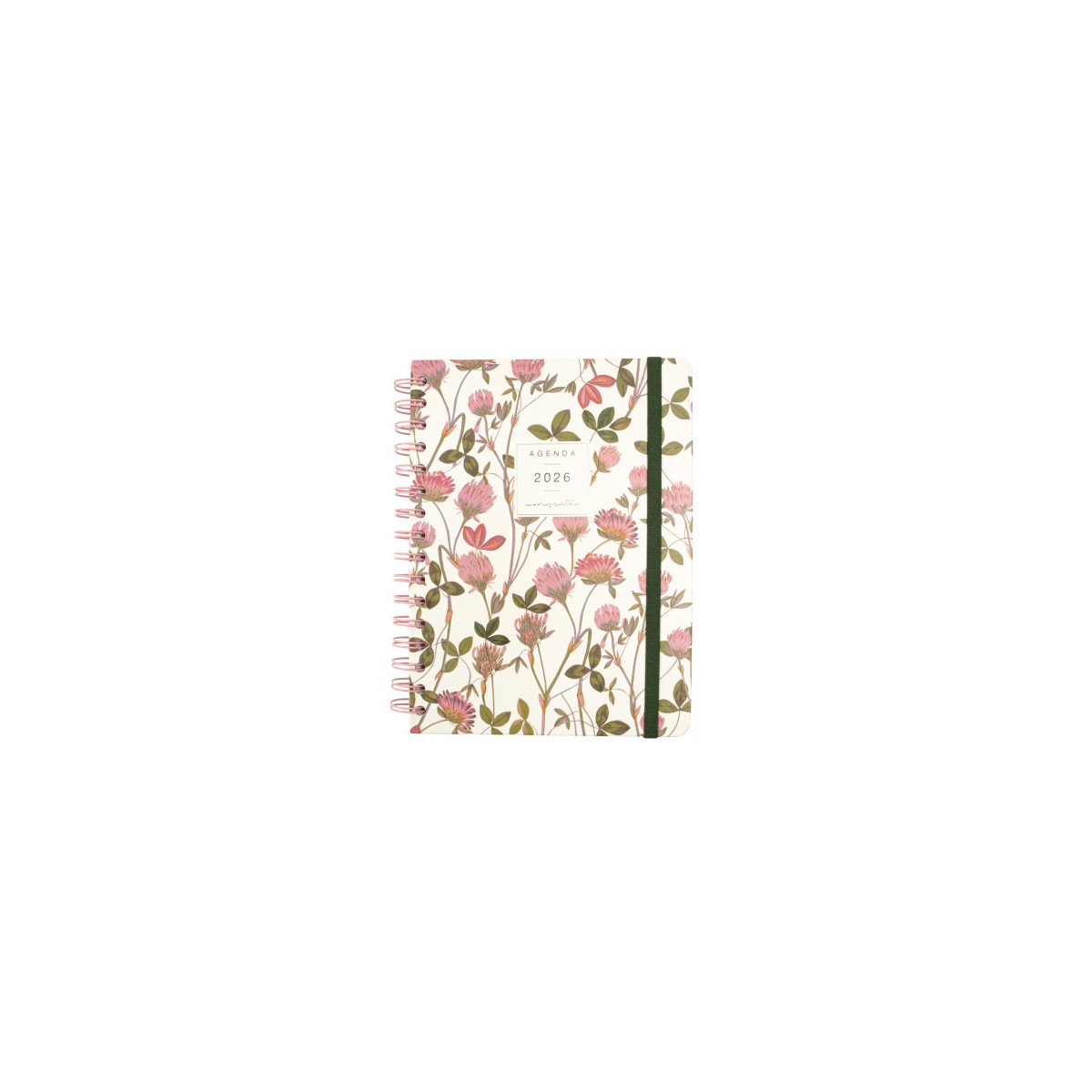 AGENDA 2026 MONIQUILLA E10 155X212MM SEMANA VISTA HORIZONTAL AMAPOLA FINOCAM 770100126