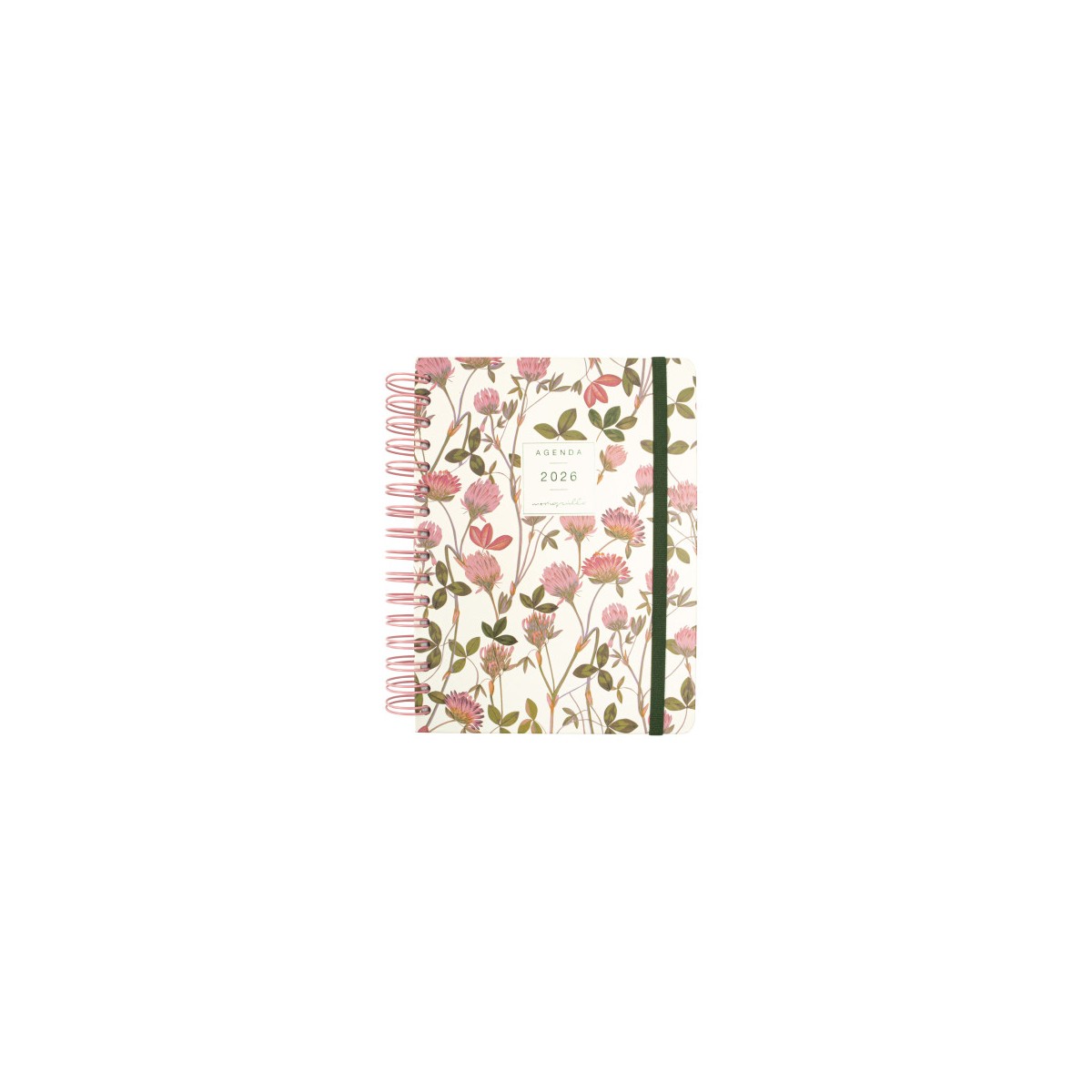 AGENDA 2026 MONIQUILLA E10 155X212MM DIA PAGINA AMAPOLA FINOCAM 770110126