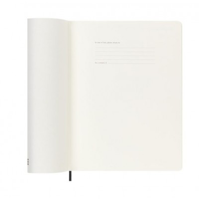 AGENDA 2026 TAPA BLANDA 12 MESES SEMANAL XL 19 X 25 CM NEGRA MOLESKINE DSB12WN4Y26