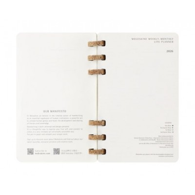 AGENDA 2026 TAPA BLANDA 12 MESES ESPIRAL L 13 X 21 CM NEGRA MOLESKINE DSSPB12MWH3Y26 AGENDA 2026 TAPA BLANDA 12 MESES ESPIRAL L 13 X 21 CM NEGRA MOLESKINE DSSPB12MWH3Y26