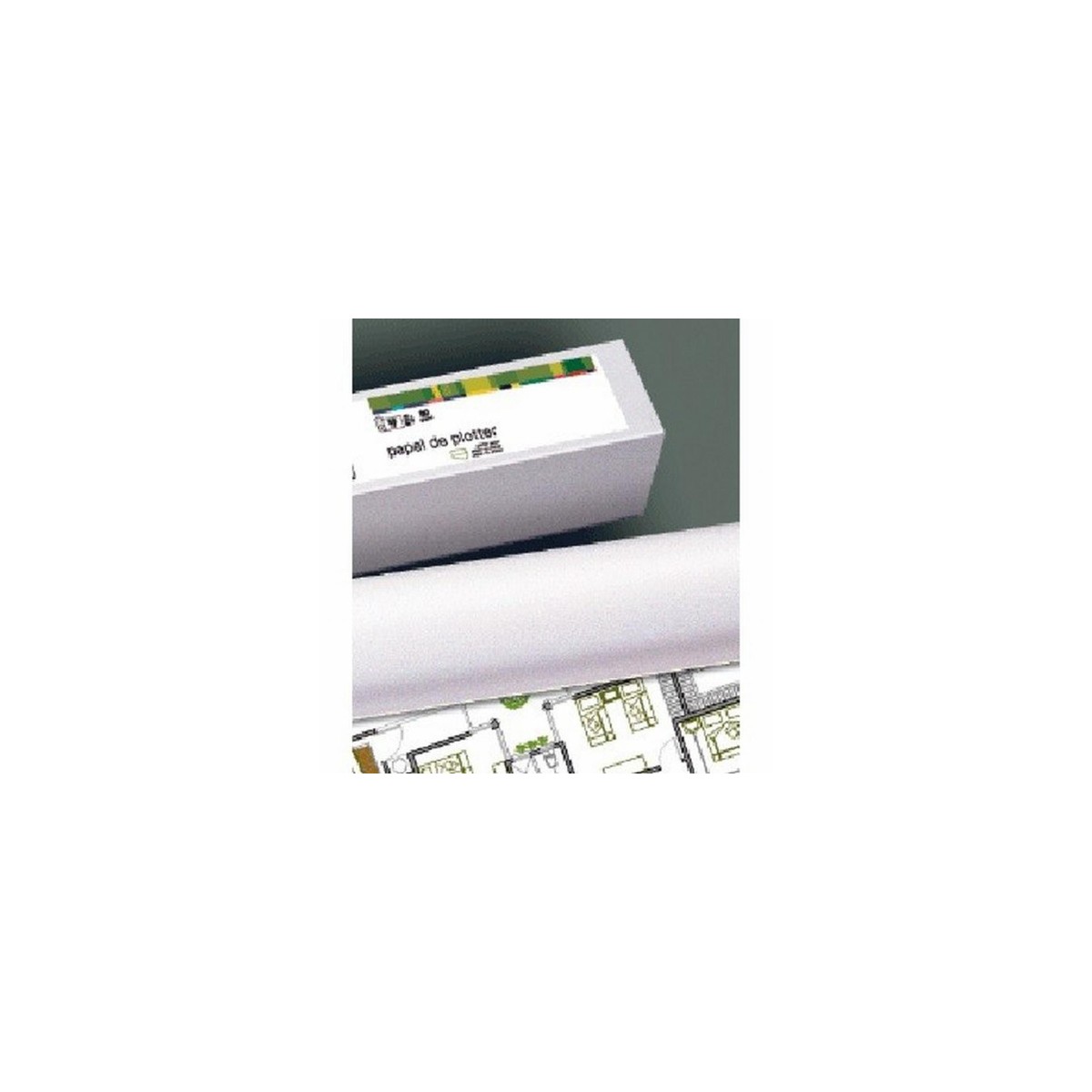 BOBINA PLOTTER PLUS 914X50X50 M 80G FABRISA 16095 BOBINA PLOTTER PLUS 914X50X50 M 80G FABRISA 16095