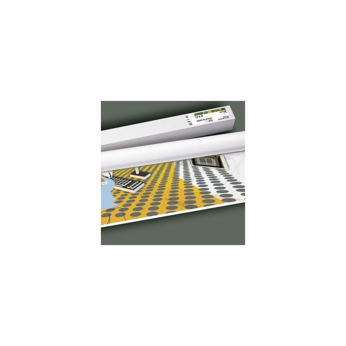 BOBINA PLOTTER PLUS 610X50X50 M 90G FABRISA 16097 BOBINA PLOTTER PLUS 610X50X50 M 90G FABRISA 16097