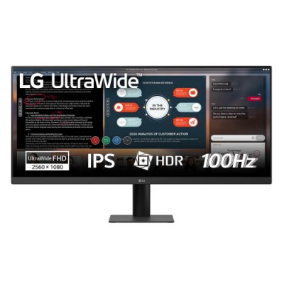 LG 29U511A B pantalla para PC 737 cm 29 2560 x 1080 Pixeles WFHD LCD Negro