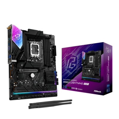 Asrock B860 Lightning WiFi Intel B860 LGA 1851 Socket V1 ATX