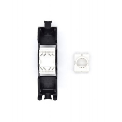 WP WPC KEY 6AUP TL BL conector RJ45 Negro Blanco