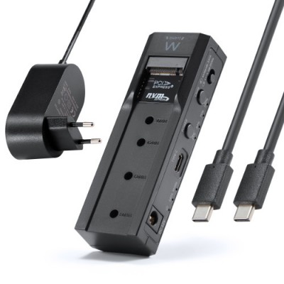 Ewent EW7065 caja para disco duro externo Carcasa de disco duro SSD Negro 25 35