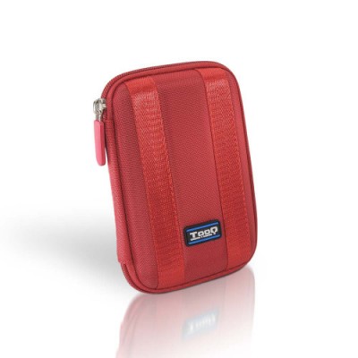 TooQ TQBC E2502 funda para disco duro externo Rojo