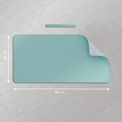 ALFOMBRILLA DE SOBREMESA 80 X 40 CM AZUL OSCURO LEITZ 53820068