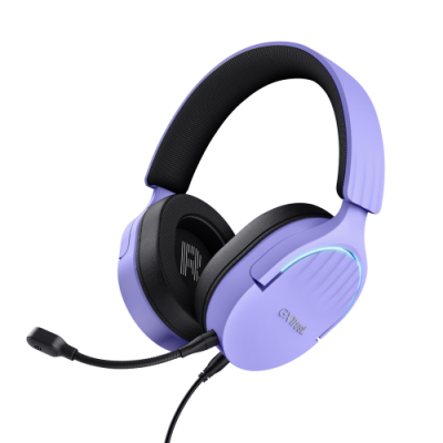 Trust GXT 490P FAYZO Auriculares Alambrico Diadema Juego USB tipo A Negro Purpura Trust GXT 490P FAYZO Auriculares Alambrico Diadema Juego USB tipo A Negro Purpura