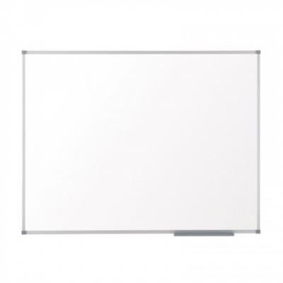 Nobo Pizarra blanca Basic magnetica de acero 1200x900 mm con marco basico