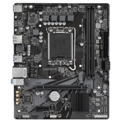 GIGABYTE H610M K V2 Placa base Procesadores Intel Core 14ª generacion hasta 5600 MHz DDR5 1xPCIe 30 M2 LAN 1GbE USB 32 Gen 1 GIGABYTE H610M K V2 Placa base Procesadores Intel Core 14ª generacion hasta 5600 MHz DDR5 1xPCIe 30 M2 LAN 1GbE USB 32 Gen 1