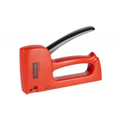 CLAVADORA MODELO 260 PLUS GRAPAS 530 4 6 8 10 MM COLOR ROJO PETRUS 628993