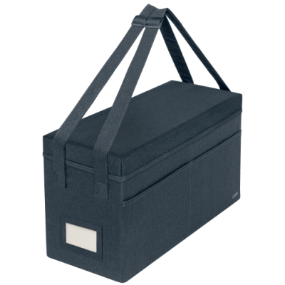 BOLSA DE TRABAJO PARA HOT DESKING DE TELA CON TAPA COLOR GRIS LEITZ 67230089