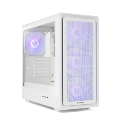 NOX Hummer NXHUMMERAEROWH carcasa de ordenador Midi Tower Blanco