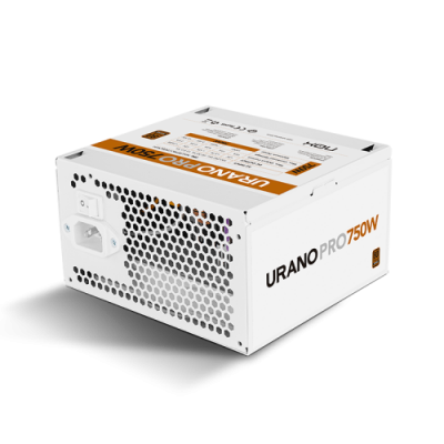 NOX Urano PRO White 750W Bronze unidad de fuente de alimentacion ATX Blanco