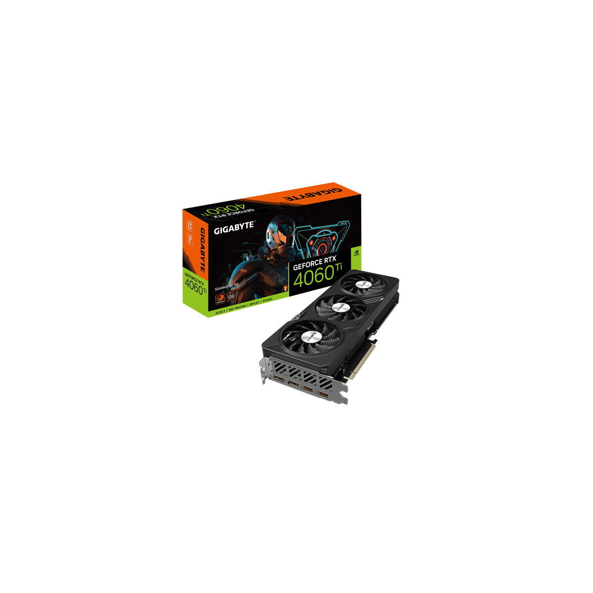 Gigabyte GeForce RTX 4060 Ti GAMING OC 8G NVIDIA GeForce RTX 4060 Ti 8 GB GDDR6