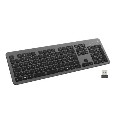 EWENT TECLADO SLIM MULTICONEXION BT Y WIFI RETROILUMINADO