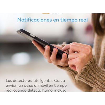 DETECTOR DE SEGURIDAD DE CO SMART WIFI GARZA 401705C