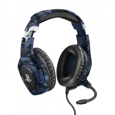 Trust GXT 488 Forze PS4 Auriculares Diadema Conector de 35 mm Negro Azul