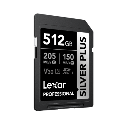 Lexar Professional SILVER PLUS 512 GB SDXC UHS I
