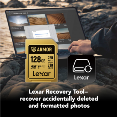 Lexar Armor Gold 128 GB SDXC UHS II