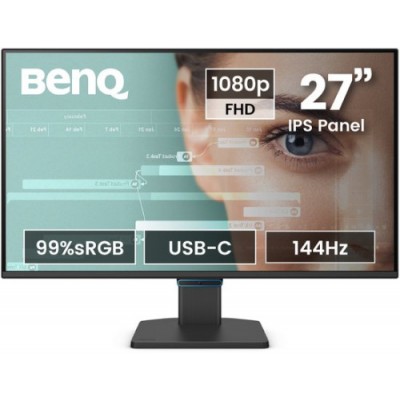 MONITOR BENQ GW2790C 9HLNPLBQBE 27 1080P FHD 144HZ IPS EYE CARE USB C CERTIFICADO TUV