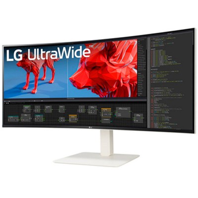 MONITOR LG 38 PULGADAS 38BR85QC W 965 CM 3840 X 1600 PIXELES ULTRAWIDE QUAD HD LCD 1 MS BLANCO