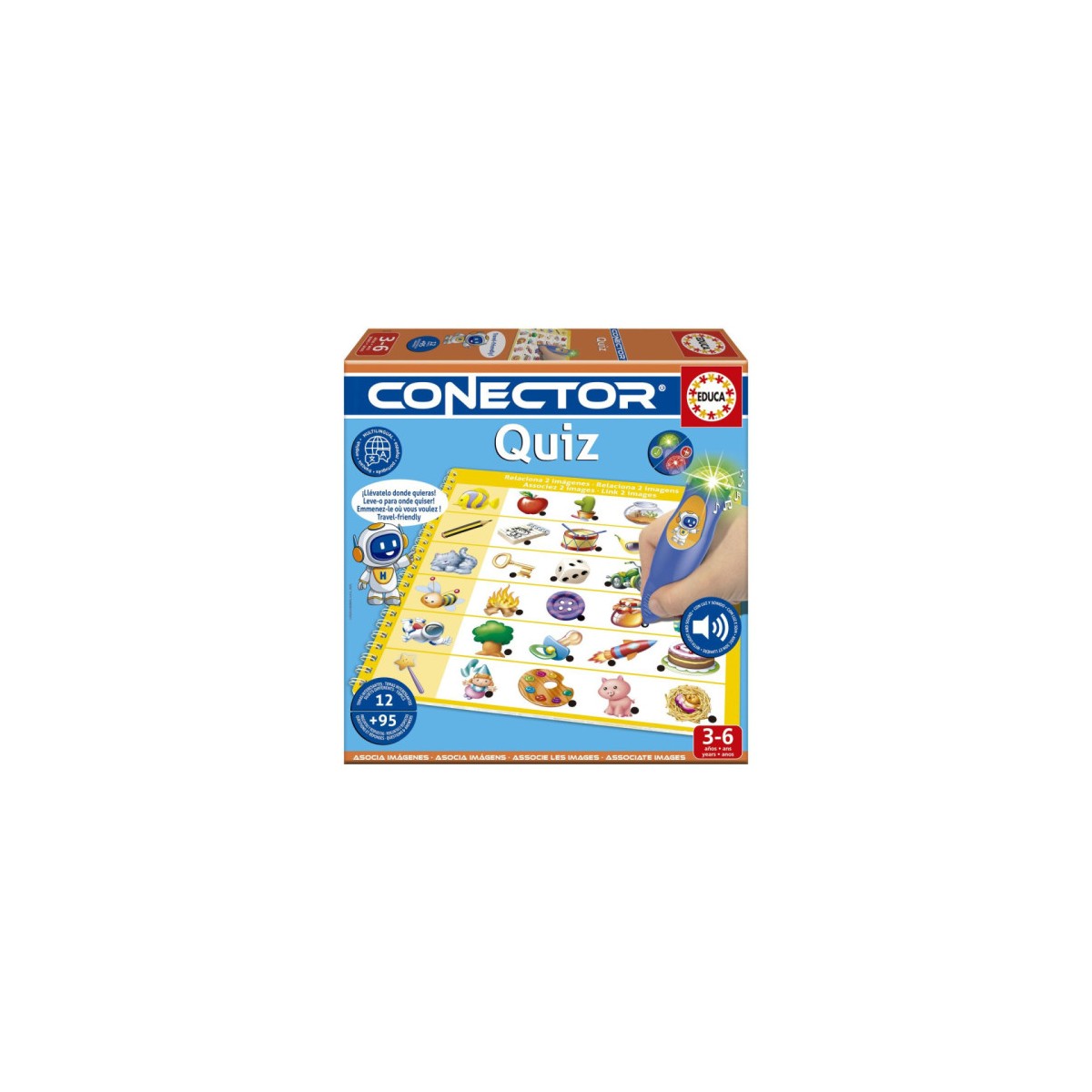 JUEGO EDUCATIVO CONECTOR QUIZ MULTI EDUCA 20392