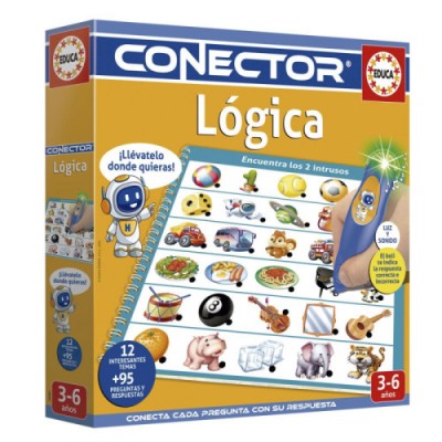 JUEGO EDUCATIVO CONECTOR LOGIC MULTI EDUCA 20393