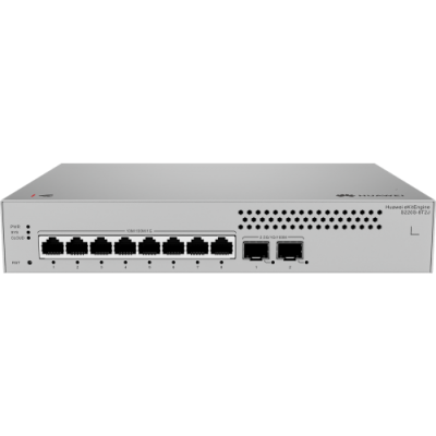 HUAWEI DATA COMMUNICATIONS220S 8T2JS220S 8T2JS220S 8T2J 8 10 100 1000BASE T PORTS 2 25GE SFP PORTS BUILT IN AC POWER FANLESS