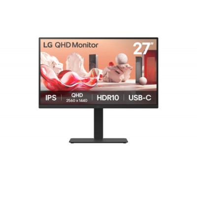 MONITOR LG 27 PULGADAS 27BA75QB BAEU 686 CM 2560 X 1440 PIXELES WIDE QUAD HD LED 5 MS NEGRO