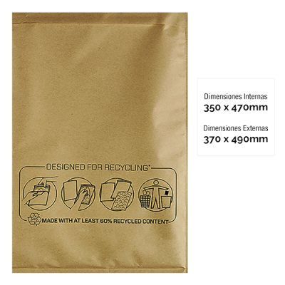 CAJA 50 BOLSAS BURBUJA BB 20 350X470 BANKERS BOX 7376002