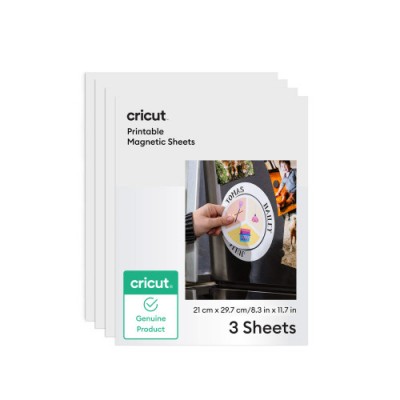 CRICUT PRINTABLE MAGNET SHEETS A4 3 WHITE