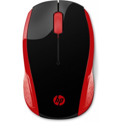 HP Raton inalambrico 200 Rojo imperial